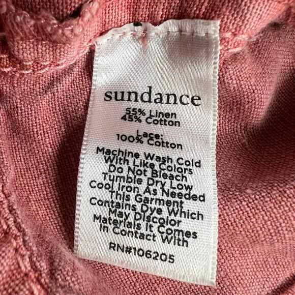 Sundance Women's Straight Leg Pants in Dusty Rose - Picture 8 of 12